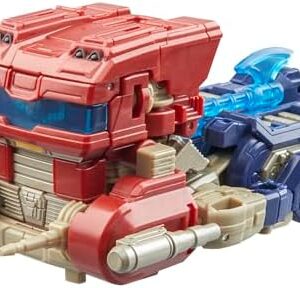 Transformers Studio Series Deluxe Class Optimus Prime – 4.5-inch Converting Action Figure, Ages 8+