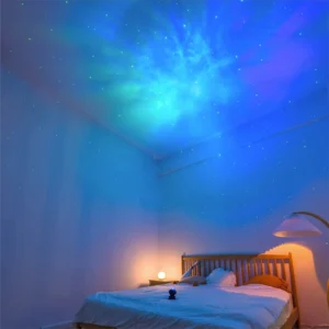 Astronaut Galaxy Star Projector – LED Nebula Night Light for Kids’ Bedroom & Home Decor