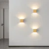 LED 6W/12W Outdoor Waterproof IP65 Wall Light Porch Garden Wall Lamp & Indoor Bedroom Living Room Decoration Lighting Lamp