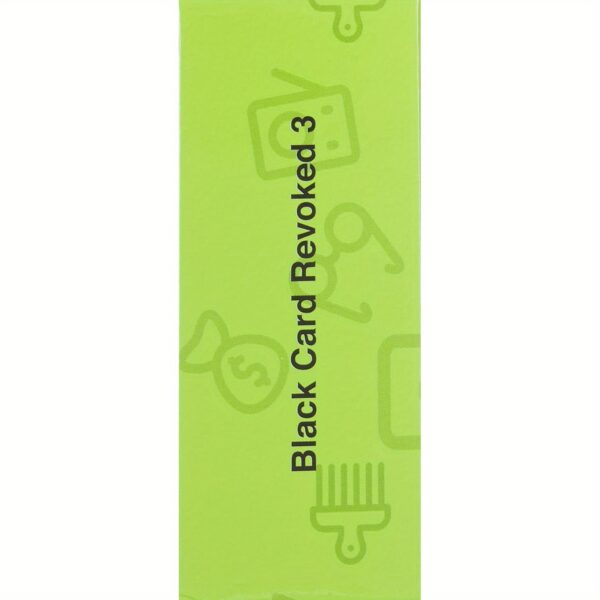 Black Card Revoked: Original Flavor 3rd Edition Party Game - 80 Cards of Hilarious Debates & Fun for Adults 14+