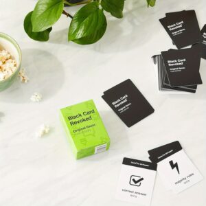 Black Card Revoked: Original Flavor 3rd Edition Party Game - 80 Cards of Hilarious Debates & Fun for Adults 14+