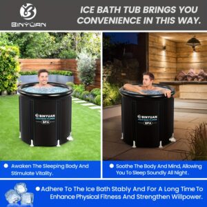 100 Gal XL Portable Ice Bath Tub – Multi-Layered, Insulated Cold Plunge Pool for Athletes & Recovery Therapy