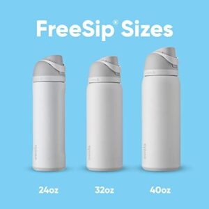 Owala FreeSip 32 oz Insulated Stainless Steel Water Bottle with Straw – BPA-Free, Perfect for Travel & Sports