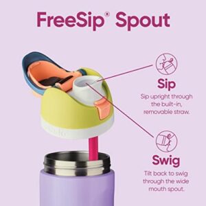 Owala FreeSip 32 oz Insulated Stainless Steel Water Bottle with Straw – BPA-Free, Perfect for Travel & Sports