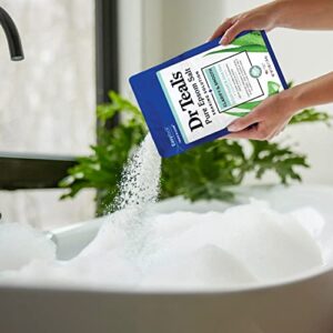 Dr Teal's Pure Epsom Salt Soak - Clarify & Smooth with Witch Hazel & Aloe Vera (3 lbs, Pack of 4)