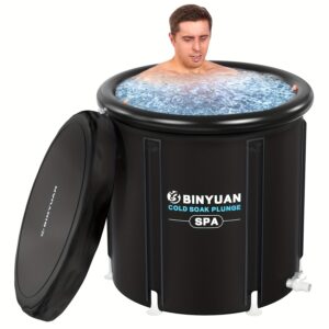 100 Gal XL Portable Ice Bath Tub – Multi-Layered, Insulated Cold Plunge Pool for Athletes & Recovery Therapy