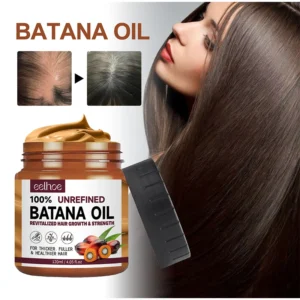 Batana Oil Hair Growth & Strength Revitalizing Mask - Moisturizing, Anti-Breakage, Hair Loss Treatment Conditioner