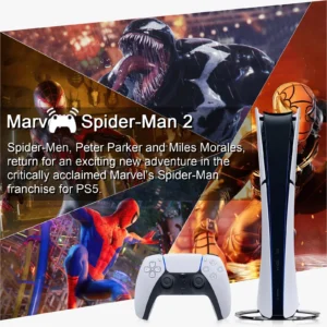 Sony PlayStation 5 Slim - Marvel's Spider-Man 2 Bundle (Disc Edition)