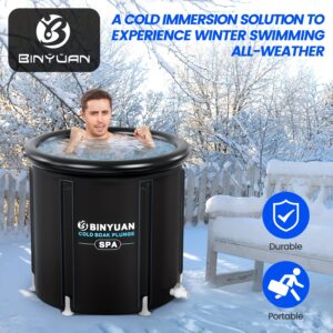 100 Gal XL Portable Ice Bath Tub – Multi-Layered, Insulated Cold Plunge Pool for Athletes & Recovery Therapy