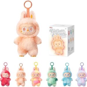 POP MART Labubu The Monsters Big into Energy Series-Vinyl Plush Pendant Blind Box, Blind Box Figures, Random Design Action Figures Collectible Toys Home Decorations, Single Box : Toys & Games